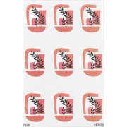 Foglio di trasferimento VeroS 13,5x9cm 100% solubile per pasta polimerica N°020 x1|raw }}