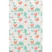 Foglio di trasferimento VeroS 13,5x9 cm -carta solubile pasta polimerica- N°035 x1