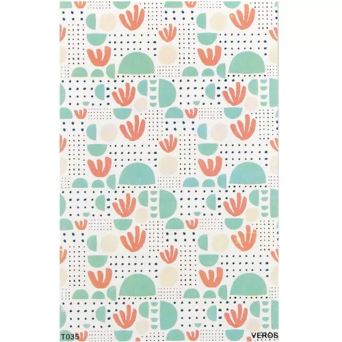 Foglio di trasferimento VeroS 13,5x9 cm -carta solubile pasta polimerica- N°035 x1