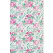 Feuille de transfert VeroS 13.5x9 cm  - papier soluble pour pâte polymère - N°010 x1