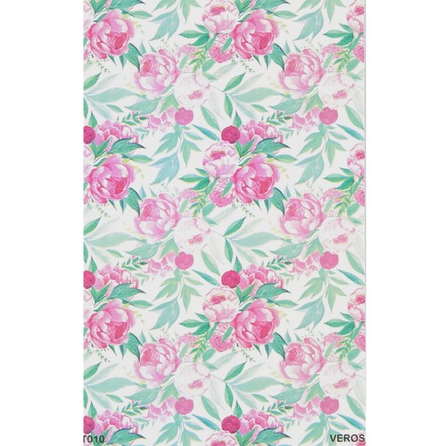 Foglio di trasferimento VeroS 13,5x9 cm -carta solubile pasta polimerica- N°010 x1