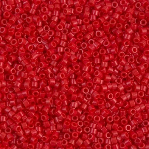 Miyuki Delica 15/0 DBS0723 -  Opaque Red x5g