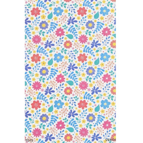 Foglio di trasferimento VeroS 13,5x9 cm - carta solubile pasta polimerica N°015 x1