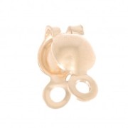 Coprinodi da 3,5 mm con anelli chiusi Gold filled x20