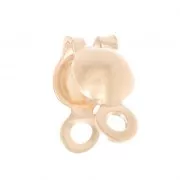 Coprinodi da 3,5 mm con anelli chiusi Gold filled x20