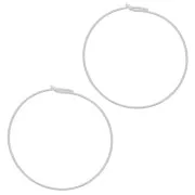 Orecchini a cerchio 25 mm - Argento 925 x20