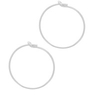 Orecchini a cerchio 15 mm - Argento 925 x40