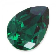 Cabochon PureCrystal 4320 pera mm. 14x10 Emerald x1