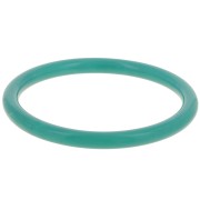 Bracciale in acrilico trasparente da 64 mm - Blu petrolio marmorizzato x1|raw }}