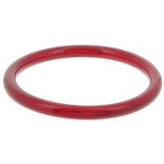 Bracciale in acrilico trasparente da 64 mm - Bordeaux marmorizzato x1|raw }}