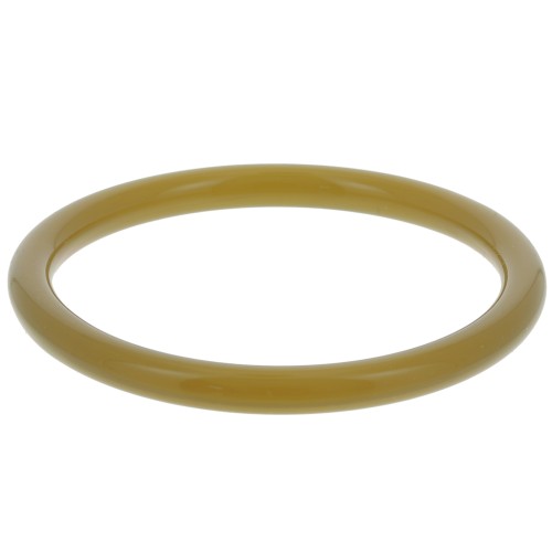 Bracciale in acrilico trasparente da 64 mm - Khaki x1