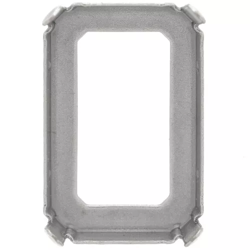 Castone griffe per cabochon PureCrystal 4627 27x18,5 mm - Argento invecchiato x1
