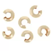 Coprischiaccini 4 mm - Gold filled x100