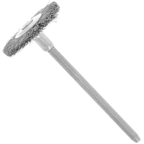 Spazzola circolare piatta in acciaio dolce 19 mm x1