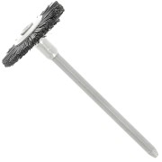 Spazzola circolare piatta in seta nera 19 mm x1