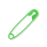 Spilla da balia mm. 19 Verde Fluo x1|raw }}