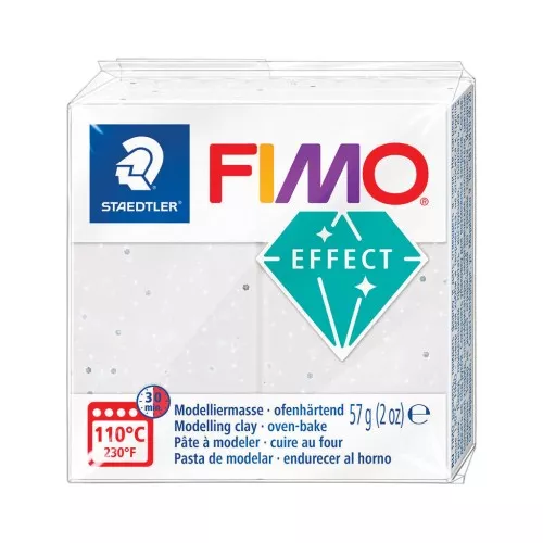 Pasta per modellare Fimo Effect gr. 57 Granit Blanc (n°003)