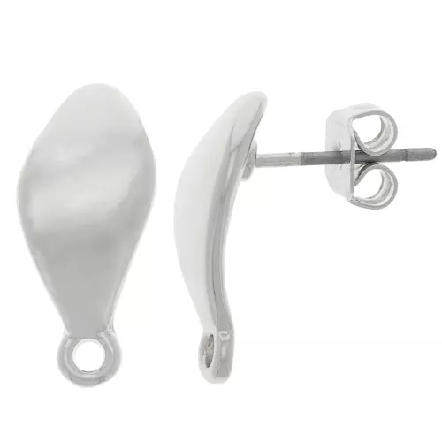 Essentials, orecchini a perno in argento Sterling