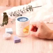 Kit di candele fai da te Graine Créative - L'atelier fondants - Candela invernale