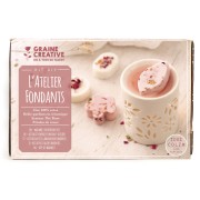 Kit di candele Graine Créative fai da te - L'atelier fondants - Bougie Fleuries|raw }}