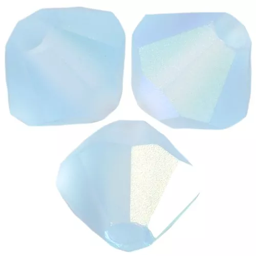 Biconi Preciosa 4 mm - MC Bead Rondell - Aquamarine AB Matt x30