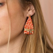 Rocaille Miyuki 11/0 406 - Opaque Orange x8g