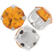 Chatons montés mm. 6 Topaz x5|raw }}