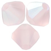 Biconi Preciosa 4 mm - MC Bead Rondell - Light Rose AB Matt x30|raw }}