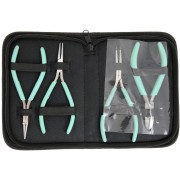 Kit di 4 pinze per gioielli per creare gioielli - Di Perles and Co - Menta|raw }}
