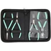 Kit di 4 pinze per gioielli per creare gioielli - Di Perles and Co - Menta