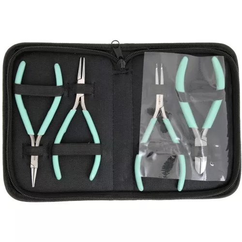 Kit di 4 pinze per gioielli per creare gioielli - Di Perles and Co - Menta