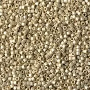 Miyuki Delica Duracoat 11/0 DB1831F - Galvanized Silver Mat x8g