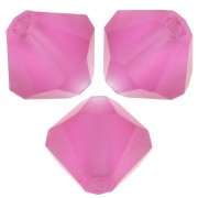Biconi Preciosa 4 mm - MC Bead Rondell - Fuchsia Matt x30