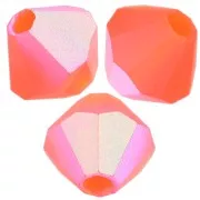 Biconi Preciosa 4 mm - MC Bead Rondell - Hyacinth AB Matt x30