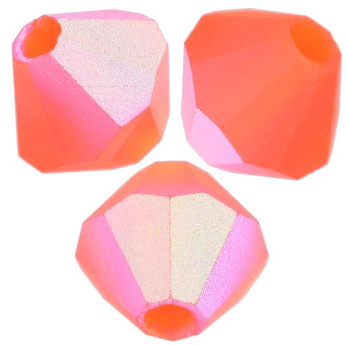 Biconi Preciosa 4 mm - MC Bead Rondell - Hyacinth AB Matt x30