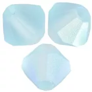 Biconi Preciosa 4 mm - MC Bead Rondell - Aqua Bohemica AB Matt x30