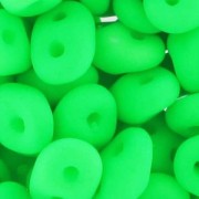SuperDuo 2,5x5 mm verde neon Mat x10g