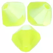 Biconi Preciosa 4 mm - MC Bead Rondell - Limecicle AB Matt x30
