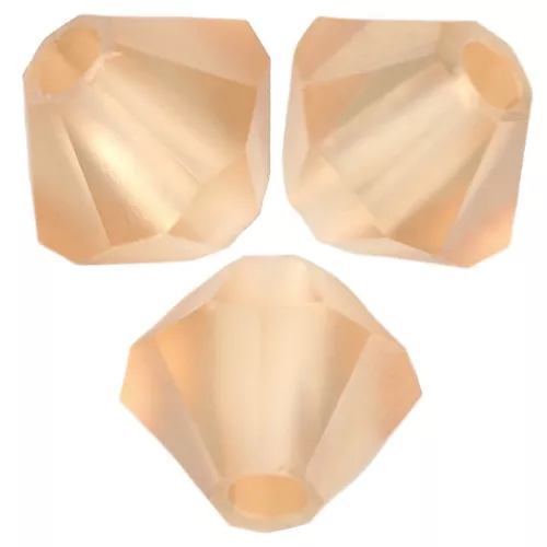 Biconi Preciosa 4 mm - MC Bead Rondell - Light Colorado Topaz Matt x30