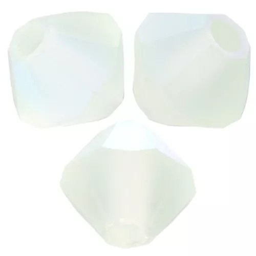 Biconi Preciosa 4 mm - MC Bead Rondell - Chrysolite AB Matt x30