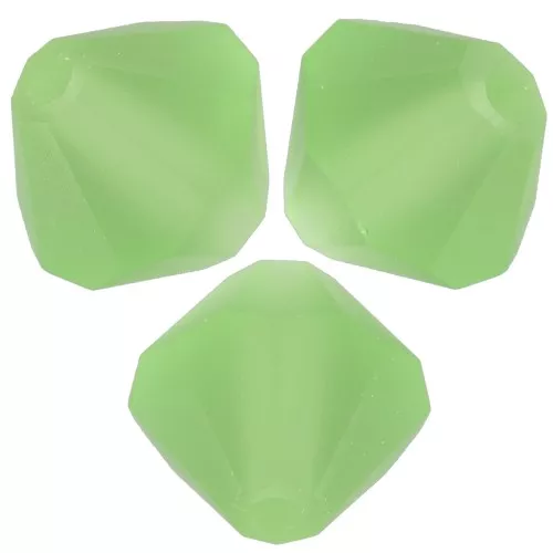 Biconi Preciosa 4 mm - MC Bead Rondell - Peridot Matt x30