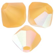 Biconi Preciosa 4 mm - MC Bead Rondell - Topaz AB Matt x30|raw }}