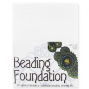 Base di feltro per ricamo - 11x14 cm Bianco x1