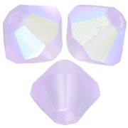 Biconi Preciosa 4 mm - MC Bead Rondell - VioletAB Matt x30