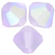Biconi Preciosa 4 mm - MC Bead Rondell - VioletAB Matt x30