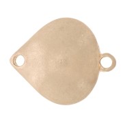 Distanziatore 20x17 mm - Dorato vintage x1|raw }}