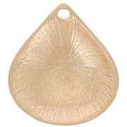 Pendente goccia 21x19 mm - Dorato vintage x1