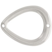 Distanziale scavato 26x21 mm - Argentato x1