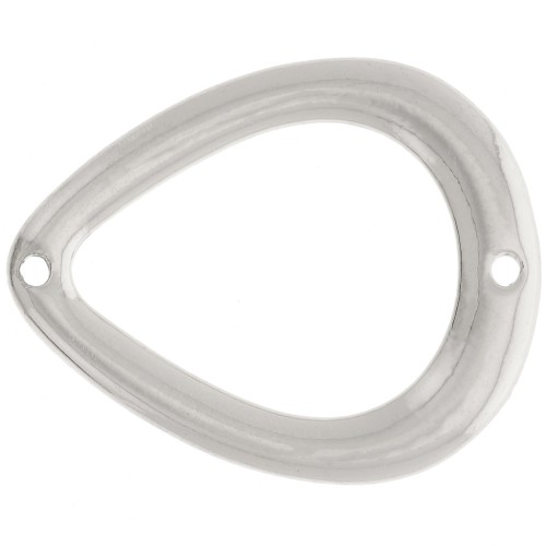 Distanziale scavato 26x21 mm - Argentato x1