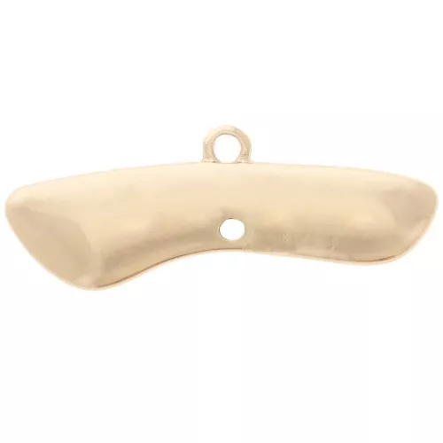 Pendente chandelier design 30x10 mm 4 anelli- Dorato x1